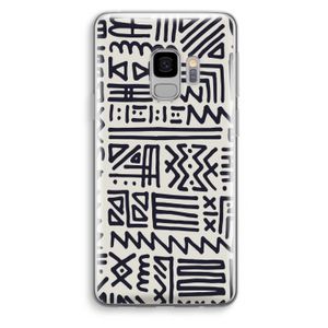 Marrakech print: Samsung Galaxy S9 Transparant Hoesje