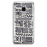 Marrakech print: Samsung Galaxy S9 Transparant Hoesje