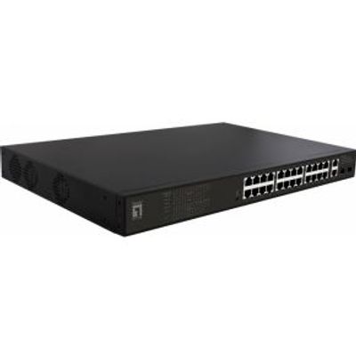 LevelOne GEP-2821 netwerk-switch Unmanaged Gigabit Ethernet (10/100/1000) Power over Ethernet (PoE)