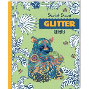 Glitter kleurboek - Oriental Dreams