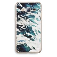 Golven: Samsung Galaxy J3 (2016) Transparant Hoesje