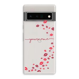 Kusjes: Google Pixel 6 Pro Transparant Hoesje