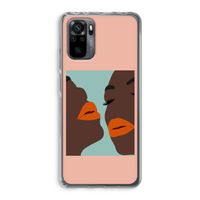 Orange lips: Xiaomi Redmi Note 10 Pro Transparant Hoesje