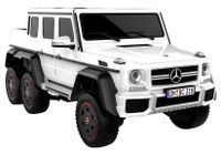 Viking Choice  Elektrische kinderauto Mercedes G63 - 6 wielen – Wit - thumbnail