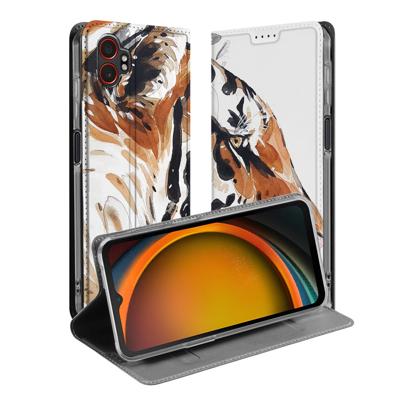 Smart Cover Hoesje Samsung Galaxy Xcover 7 Pro Tiger