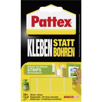 Pattex PXMS1 PXMS1 Dubbelzijdige zelfklevende strips (l x b) 40 mm x 20 mm 10 stuk(s) - thumbnail