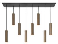 Highlight Eetkamer hanglampPerugia brons - 8x GU10 - H5676.32