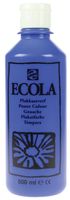 Talens Ecola plakkaatverf flacon van 500 ml, donkerblauw - thumbnail