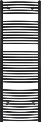 Ben Samos handdoekradiator licht gebogen 1224W 60x177,5cm mat antraciet