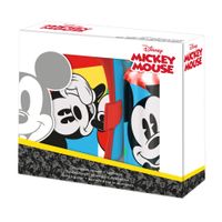 Disney Mickey Mouse lunchbox set voor kinderen - 2-delig - rood - aluminium/kunststof