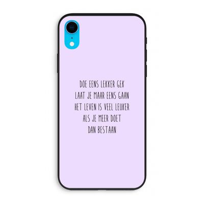 Gek: iPhone XR Biologisch afbreekbaar hoesje