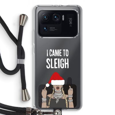 Came To Sleigh: Xiaomi Mi 11 Ultra Transparant Hoesje met koord