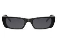 CWI zonnebril rechthoekig dames volledig omrand cat. 3 zwart/zwart - thumbnail