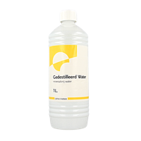 Gedestilleerd water 1 Liter