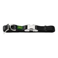 Hondenhalsband Hunter Alu-Strong Zwart Maat M (40-55 cm)