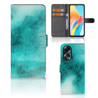 Hoesje OPPO A58 4G Painting Blue - thumbnail