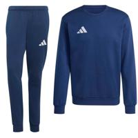 adidas Entrada 26 Crew Sweater Joggingpak Donkerblauw Wit