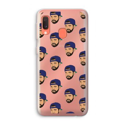 Drake Away: Samsung Galaxy A20e Transparant Hoesje