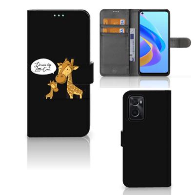 OPPO A76 | A96 Leuk Hoesje Giraffe OPPO A76 | A96 Leuk Hoesje Giraffe
