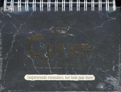 365 Qur&apos;an Reminders Zwart (Kalender)