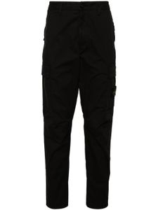 Stone Island pantalon cargo à motif Compass signature - Noir