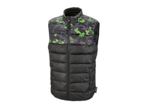 PARKSIDE Heren bodywarmer (L (52/54), Zwart met print)