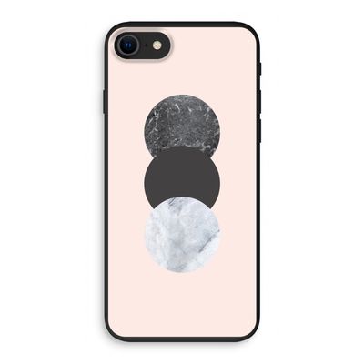 Marmeren cirkels: iPhone 7 Biologisch afbreekbaar hoesje