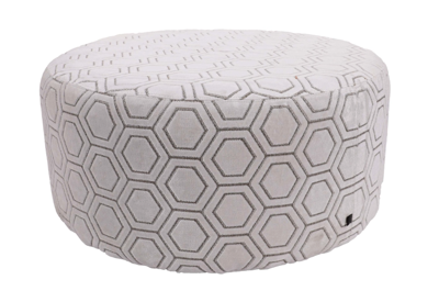 Poef Hexagon groot - in meerdere kleuren