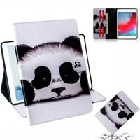 Panda patroon horizontale Flip lederen case voor de iPad mini (2019)/4/3/2/1 met houder & Card slot & portemonnee