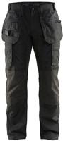 Blåkläder service werkbroek stretch 14691845 | zwart | maat 52 - 7330509509197