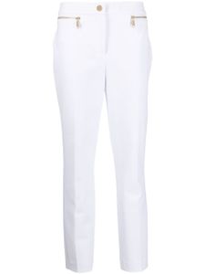 Michael Kors pantalon slim à taille mi-haute - Blanc