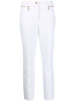 Michael Kors pantalon slim à taille mi-haute - Blanc