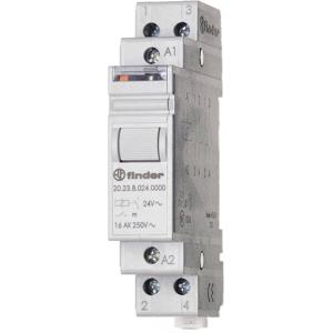 Finder 20.23.9.012.4000 Stroomstootschakelaar DIN-rail 1x wisselcontact 12 V/DC 16 A 4000 VA 1 stuk(s)