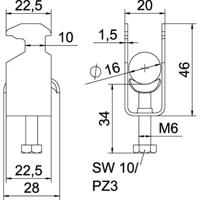 OBO Bettermann 1186009 Beugelklem 1 stuk(s)