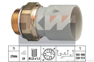 Kw Temperatuurschakelaar 550 649