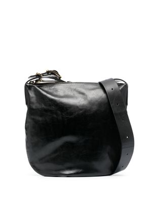 Jil Sander sac porté épaule Niki à effet froissé - Noir
