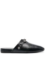 Balenciaga mules Cosy Cagole en cuir - Noir