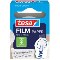 Plakband tesafilm papier 19mmx10m | 10 stuks