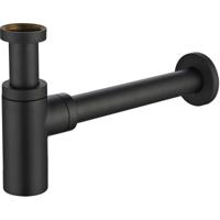 Wiesbaden Sifon 5/4 inch x 32 mm Mat Zwart - Luxe Badkamerafwerking