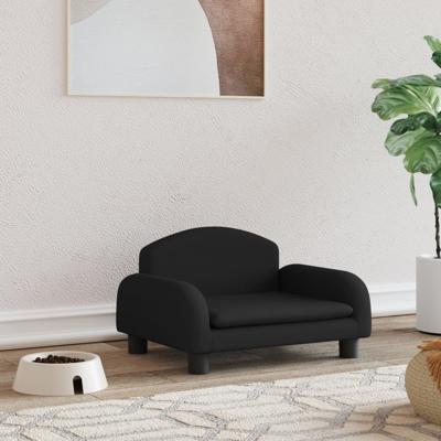 VidaXL Hondenmand 50x40x30 cm stof zwart