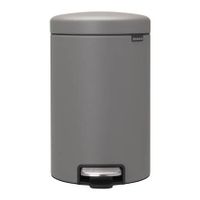 Brabantia NewIcon Mineral Pedaalemmer 12 Liter - thumbnail