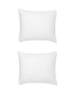 HEMA Kussenslopen 60x70cm katoen wit (wit)