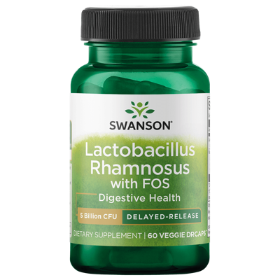 Lactobacillus Rhamnosus With Fos | Swanson | 60ct