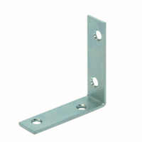 GB stoelhoek 55x15x2.0 verzinkt etiket | 1 stuk - 17235055