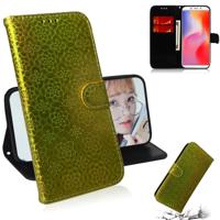 Voor Xiaomi Redmi 6/6A effen kleur kleurrijke magnetische Buckle horizontale Flip PU lederen draagtas met houder & kaartsleuven & portemonnee & Lanyar