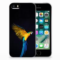 Apple iPhone SE | 5S | TPU Hoesje | Papegaai