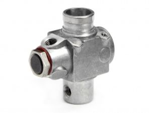 Carburetor (main body) silver without idle screw