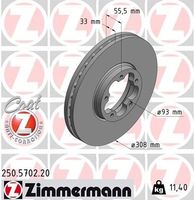Remschijf COAT Z 250570220