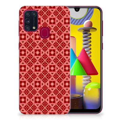 Samsung Galaxy M31 | TPU bumper | Batik Rood