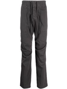 James Perse pantalon droit à lien de resserrage - Gris